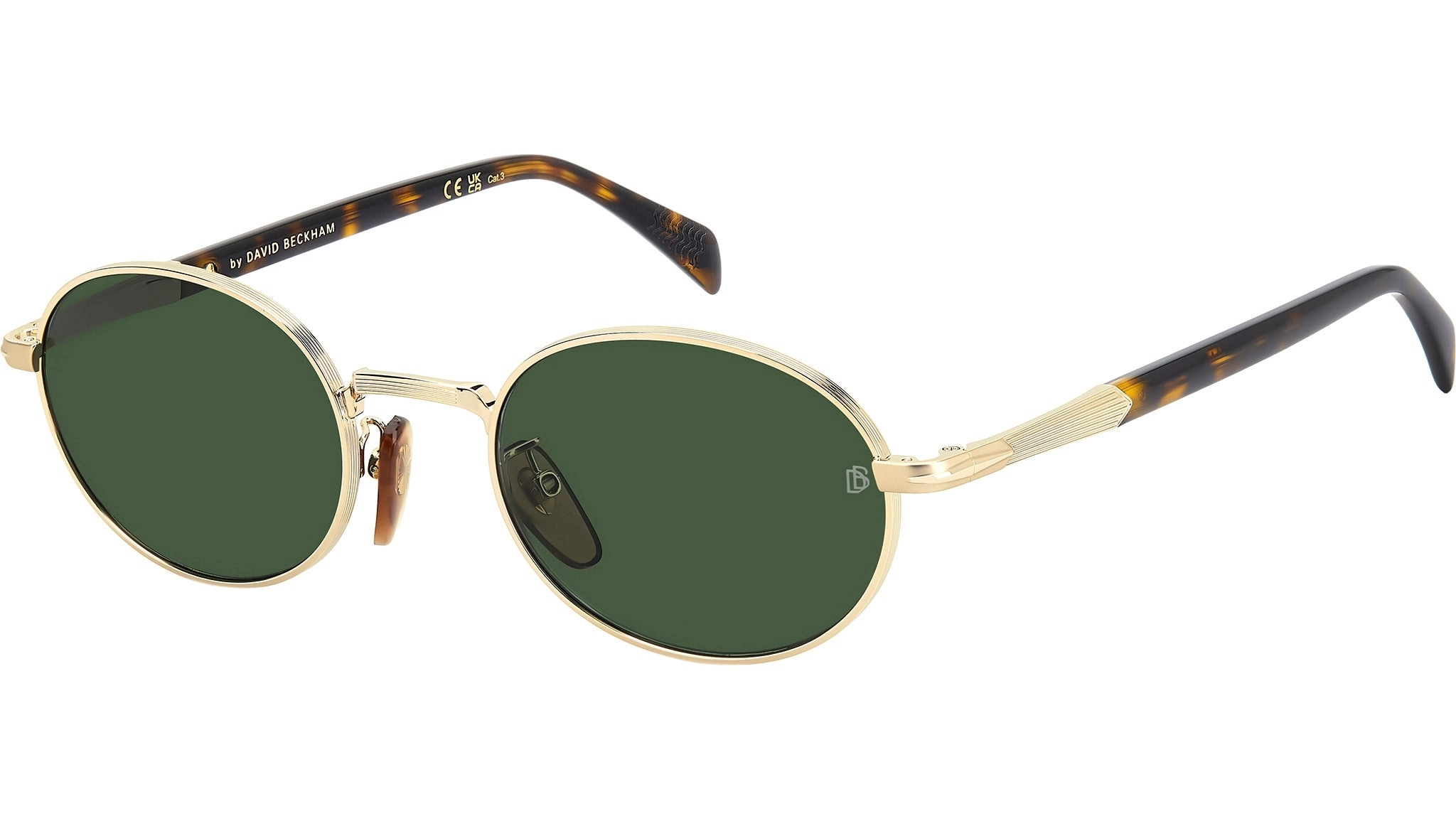 David Beckham DB 1196/S (06J/O7) 52 | Unisex Yeşil Güneş Gözlüğü